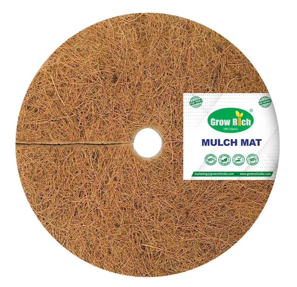 Grow Rich Mulch Mat Disc 25cm